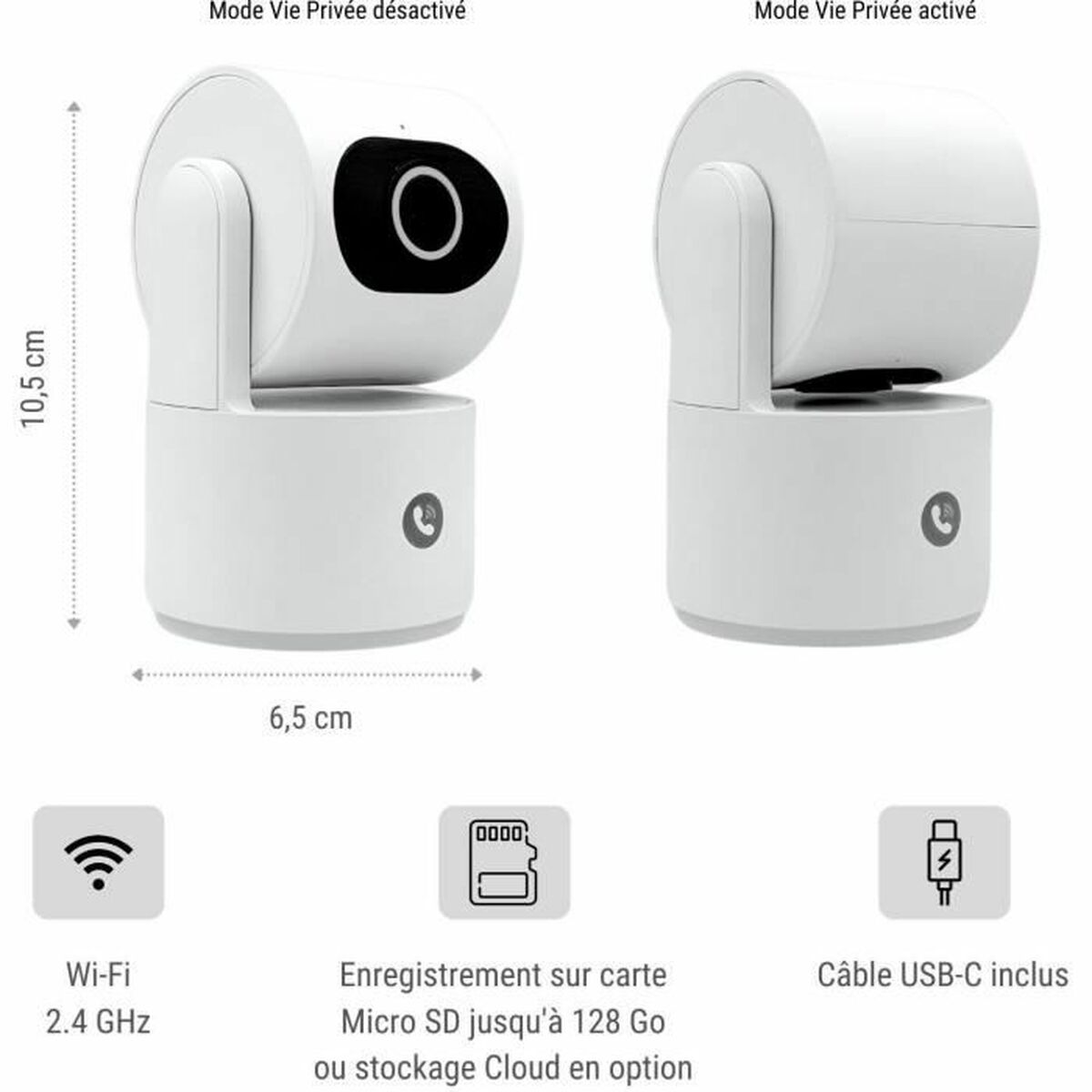 Valvekaamera Konyks CAMINI CARE 2